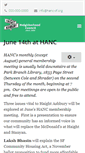 Mobile Screenshot of hanc-sf.org